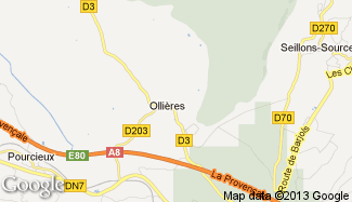 Plan de Ollières