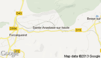Plan de Sainte-Anastasie-sur-Issole