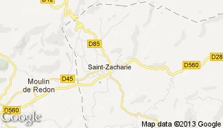 Plan de Saint-Zacharie