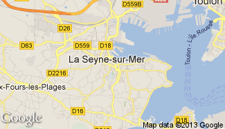 Plan de La Seyne-sur-Mer