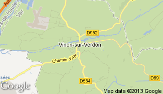 Plan de Vinon-sur-Verdon