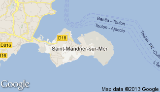 Plan de Saint-Mandrier-sur-Mer