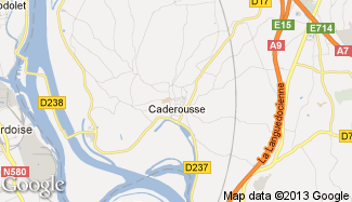Plan de Caderousse