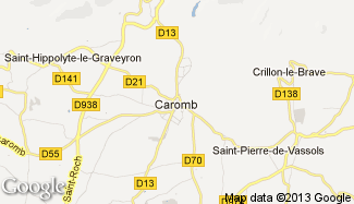 Plan de Caromb