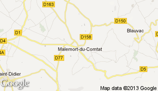 Plan de Malemort-du-Comtat