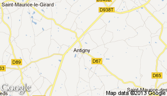Plan de Antigny
