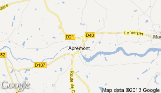 Plan de Apremont
