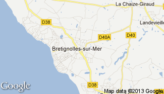 Plan de Bretignolles-sur-Mer