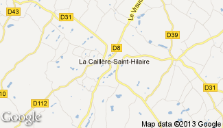 Plan de La Caillère-Saint-Hilaire