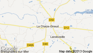 Plan de La Chaize-Giraud