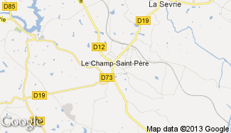 Plan de Le Champ-Saint-Père