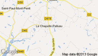 Plan de La Chapelle-Palluau