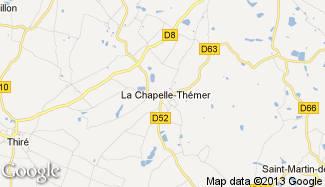 Plan de La Chapelle-Thémer