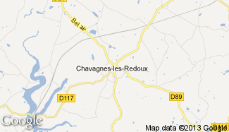 Plan de Chavagnes-les-Redoux