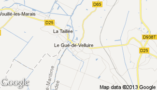 Plan de Le Gué-de-Velluire
