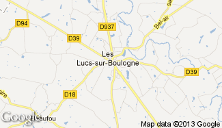 Plan de Les Lucs-sur-Boulogne