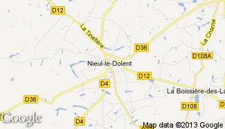 Plan de Nieul-le-Dolent