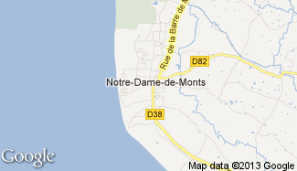 Plan de Notre-Dame-de-Monts