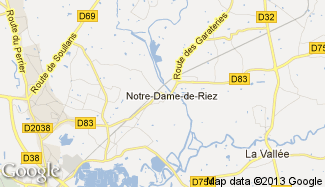 Plan de Notre-Dame-de-Riez