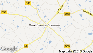 Plan de Saint-Denis-la-Chevasse