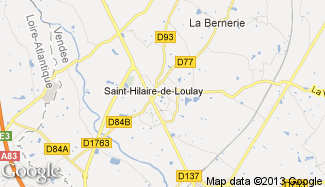 Plan de Saint-Hilaire-de-Loulay