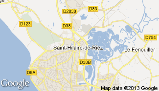Plan de Saint-Hilaire-de-Riez