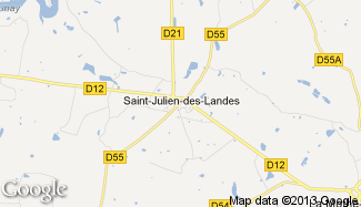 Plan de Saint-Julien-des-Landes