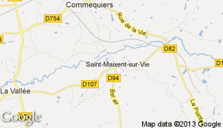Plan de Saint-Maixent-sur-Vie