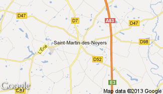 Plan de Saint-Martin-des-Noyers