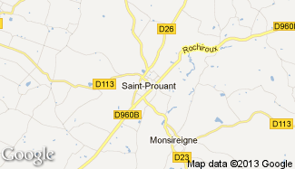 Plan de Saint-Prouant