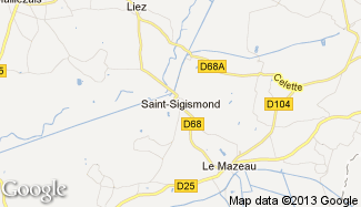 Plan de Saint-Sigismond