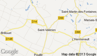 Plan de Saint-Valérien