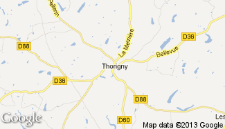 Plan de Thorigny