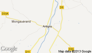 Plan de Antigny