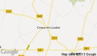 Plan de Ceaux-en-Loudun