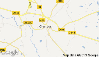 Plan de Charroux