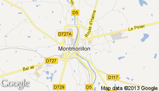 Plan de Montmorillon
