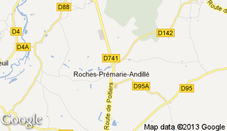 Plan de Roches-Prémarie-Andillé
