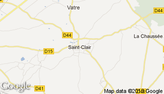 Plan de Saint-Clair