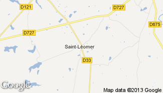 Plan de Saint-Léomer