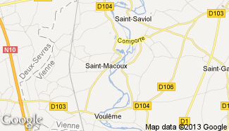 Plan de Saint-Macoux