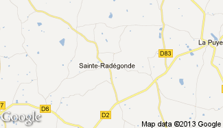 Plan de Sainte-Radégonde