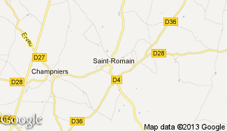 Plan de Saint-Romain