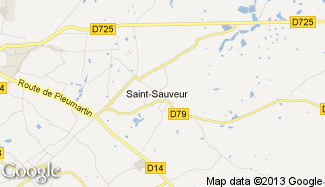 Plan de Saint-Sauveur