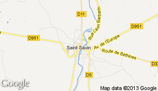 Plan de Saint-Savin