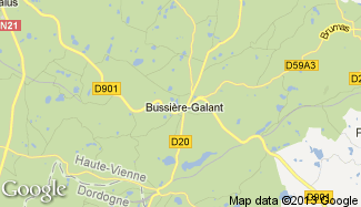 Plan de Bussière-Galant
