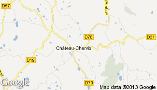 Plan de Château-Chervix