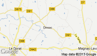 Plan de Dinsac