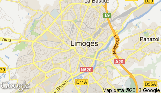Plan de Limoges