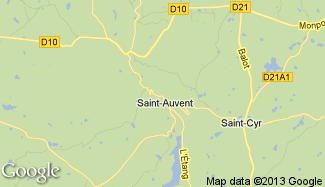 Plan de Saint-Auvent